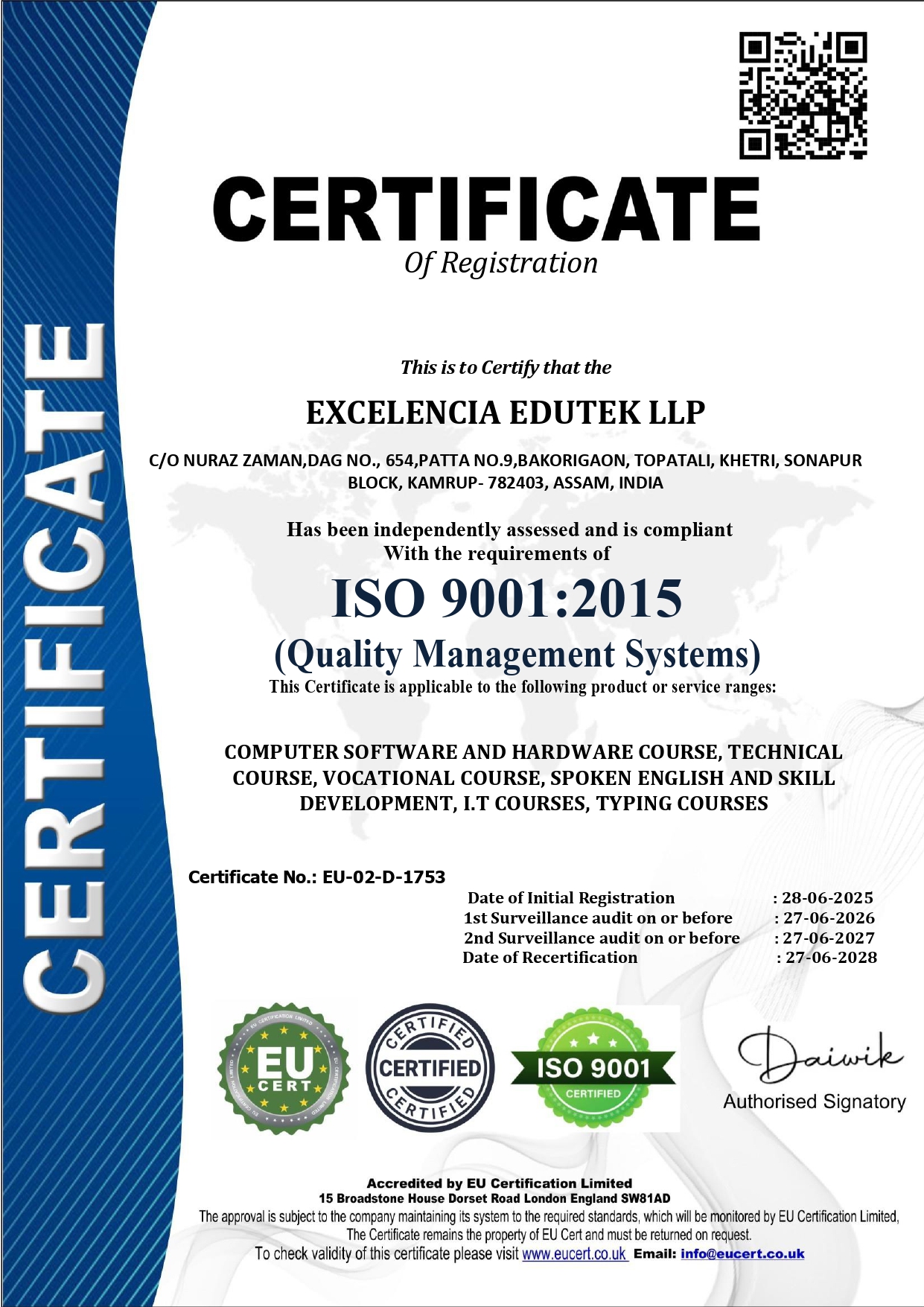 ISO  9001:2015
